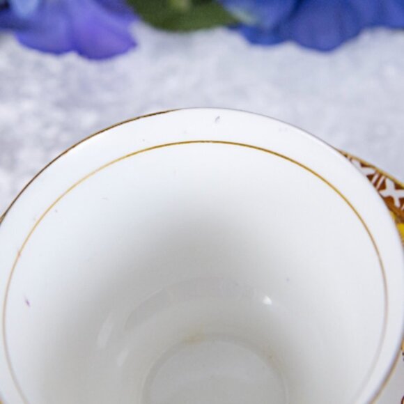 Vintage Imari Style Colclough English Bone China Tea Cup and Saucer 1930… - Picture 4 of 15